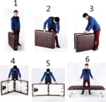 تخت آلومینیومی ماساژ تاشو